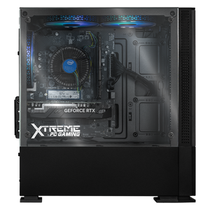 Xtreme PC Gaming Geforce RTX 3050 Intel Core I5 10400F 16GB SSD 1TB Monitor 23.8 165Hz WIFI Air Flow Black