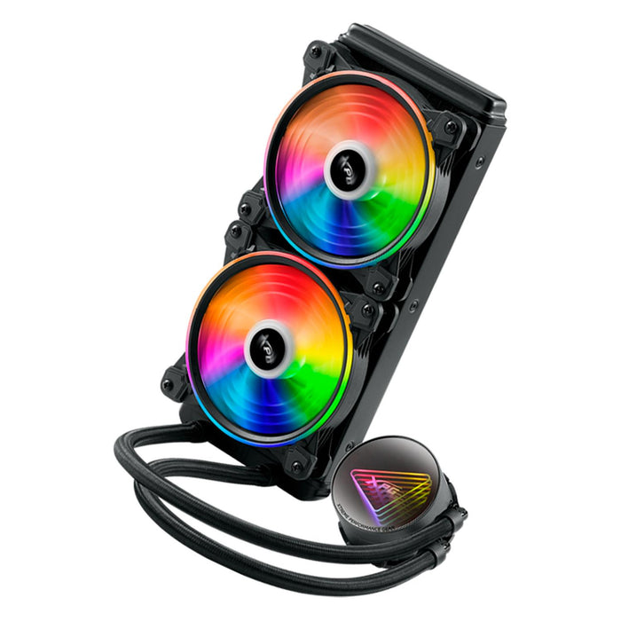 Enfriamiento Liquido XPG LEVANTE X 240 ARGB PWM 2000RPM AM5 LGA 1700 LEVANTEX240-BKCWW