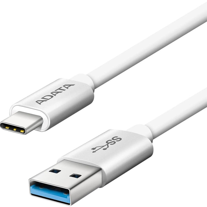 Cable USB 3.1 Tipo C ADATA USB-A Carga Rapida ACA3AL-100CM-CSV