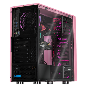 Xtreme PC Gaming AMD Radeon RX 6500 XT Ryzen 5 5600X 16GB SSD 250GB 2TB WIFI Pink