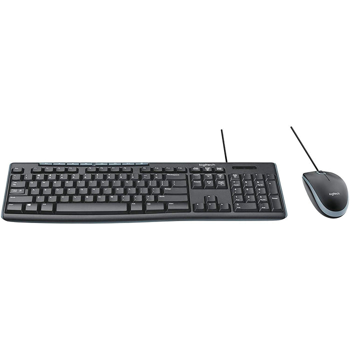 Kit Teclado Mouse LOGITECH MK200 Negro USB 920-002716