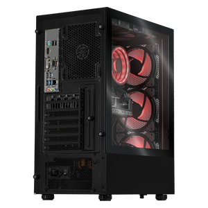 Xtreme PC Gaming XPG Geforce RTX 4060 AMD Ryzen 7 5700X 32GB SSD 1TB Monitor Curvo 31.5 165Hz WIFI Mesh Black