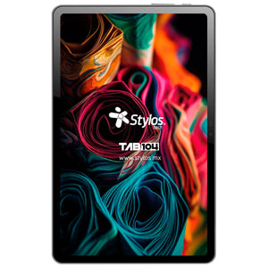 Tablet 10.4" STYLOS TAB104 Octa Core 4GB 128GB WiFi Android 13 Funda TPU USB-C Gris STTA1041G