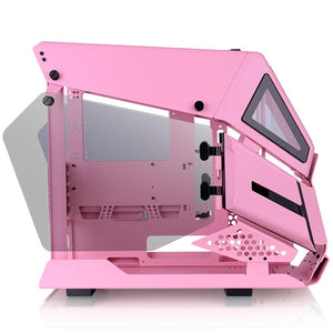 Gabinete Gamer THERMALTAKE AH T200 Micro ATX Cristal Templado Rosa CA-1R4-00SAWN-00