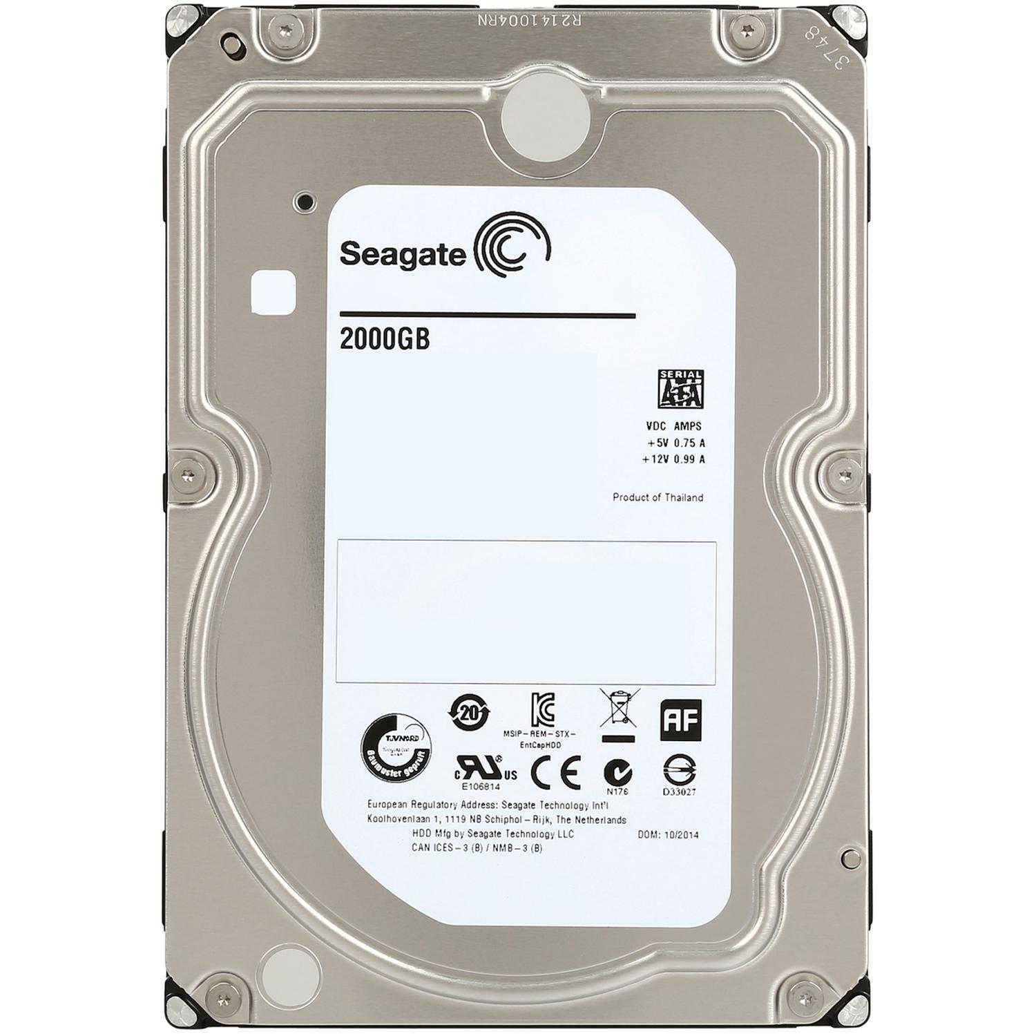 Hard Disk Enterprise Seagate ST2000NM0024 2TB Sata 3.5'' – 0 Ore Di Utilizzo, Aperto Mai Usato