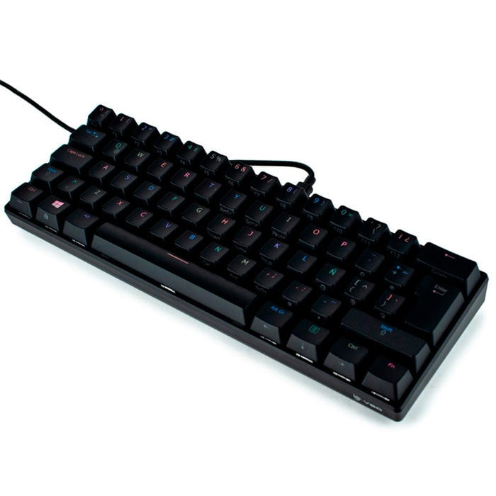 Teclado Gamer Mecanico VSG Mintaka Switch Rojo RGB Negro VG-KM981-BLK-RED