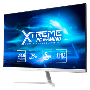 Monitor Gamer XTREME PC GAMING Infinite Game 23.8" 5ms 75Hz FHD IPS HDMI USB-C Altavoces Blanco FreeSync G-Sync