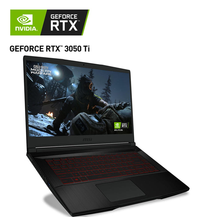 Laptop Gamer MSI GF63 Thin GeForce RTX 3050 TI Core I5 10500H 16GB M.2 512GB 1TB 15.6 GF63 Thin 10UD-253-V3