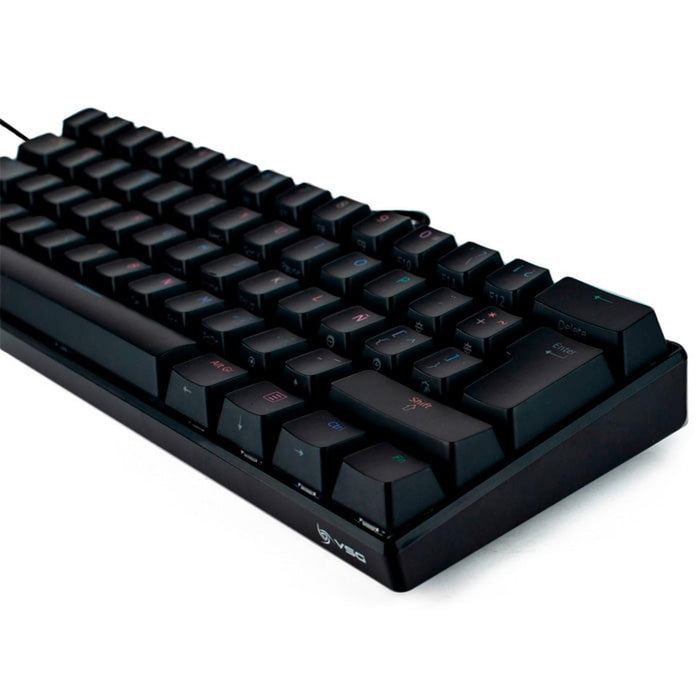 Teclado Gamer Mecanico VSG Mintaka Switch Rojo RGB Negro VG-KM981-BLK-RED