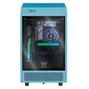 Xtreme PC Gaming Thermaltake Geforce RTX 3090 Intel Core I9 12900F 64GB SSD 2TB WIFI Bluetooth Mini Tower Turquesa