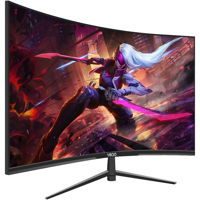 Monitor Gamer Curvo 27" VEDD CPA0164BK1 165Hz Full HD LED HDMI