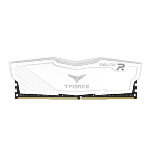 Memoria RAM DDR4 8GB 3200MHz TEAMGROUP T-FORCE DELTA RGB Blanco TF4D48G3200HC16F01