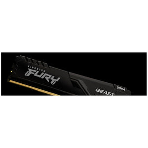 Memoria RAM DDR4 16GB 3600MHz KINGSTON Fury Beast 1x16GB Negro KF436C18BB/16