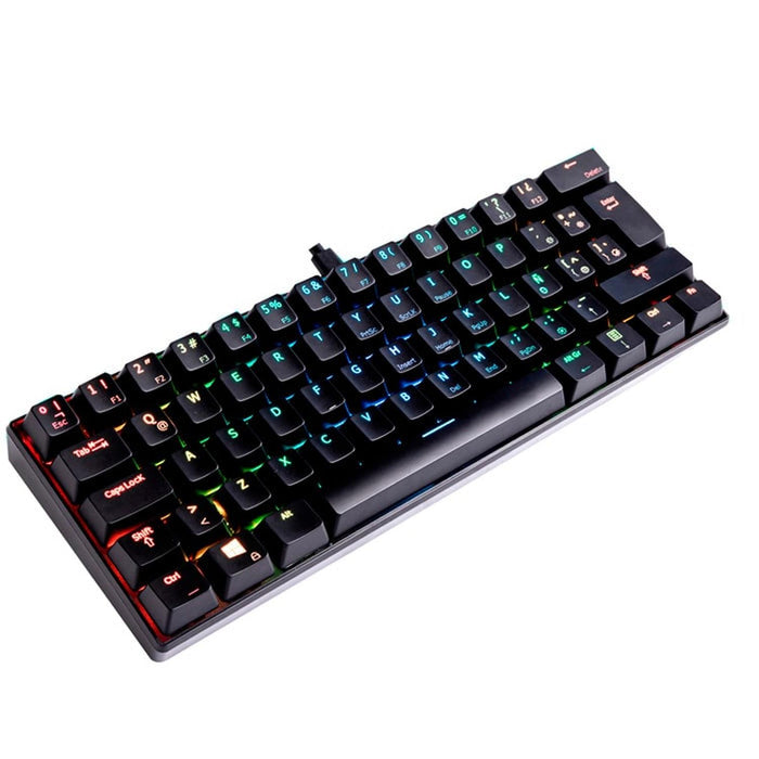 Teclado Gamer Mecanico VSG Mintaka Switch Rojo RGB Negro VG-KM981-BLK-RED