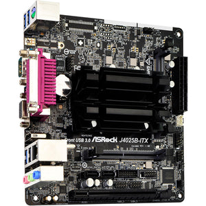 Tarjeta Madre ASROCK J4025B-ITX Celeron J4025 2x DDR4 PCIe 2.0 Mini ITX