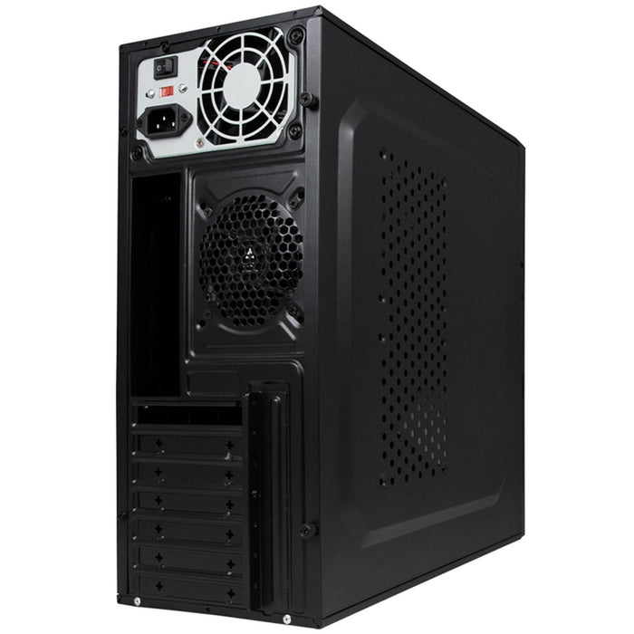 Gabinete ACTECK TURIN GM270 ATX Media Torre Fuente 500W Metal Negro AC-932578