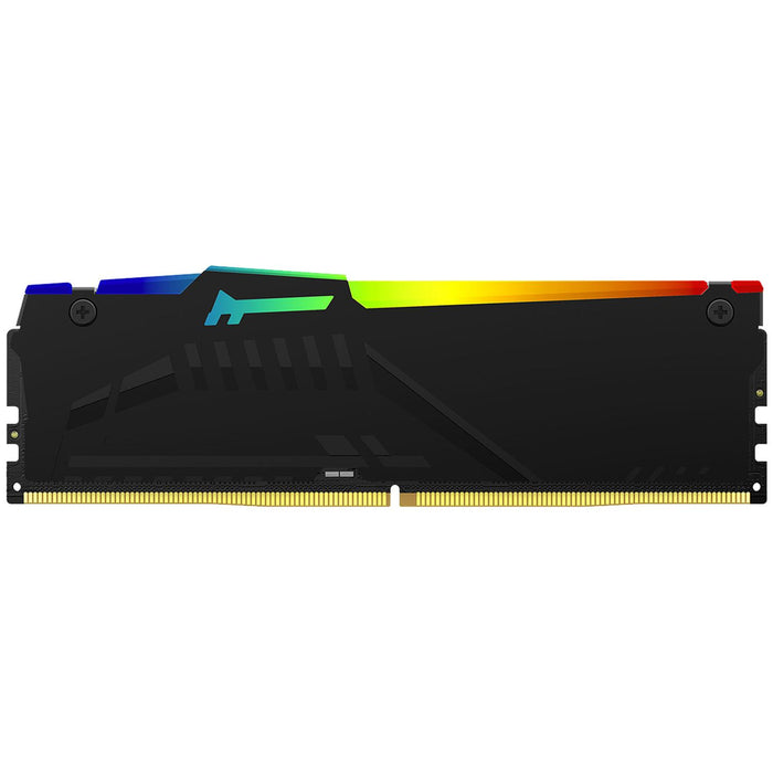 Memoria RAM DDR5 32GB 5600MT/s KINGSTON FURY BEAST RGB 1x32GB Negro KF556C40BBA-32