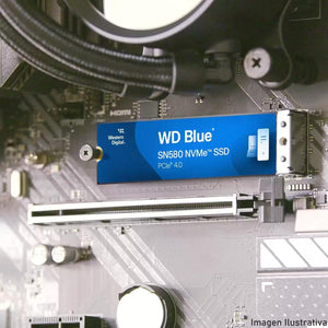 Unidad de Estado Solido SSD M.2 500GB WESTERN DIGITAL SN580 NVMe PCIe 4.0 4000/3600 MB/s WDS500G3B0E