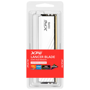 Memoria RAM DDR5 16GB 6000MT/s XPG LANCER BLADE RGB 1x16GB Blanco AX5U6000C3016G-SLABRWH