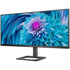 Monitor Gamer 34 PHILIPS 343E2E 1ms 75Hz UltraWide Full HD IPS W-LED HDMI DP USB-C FreeSync