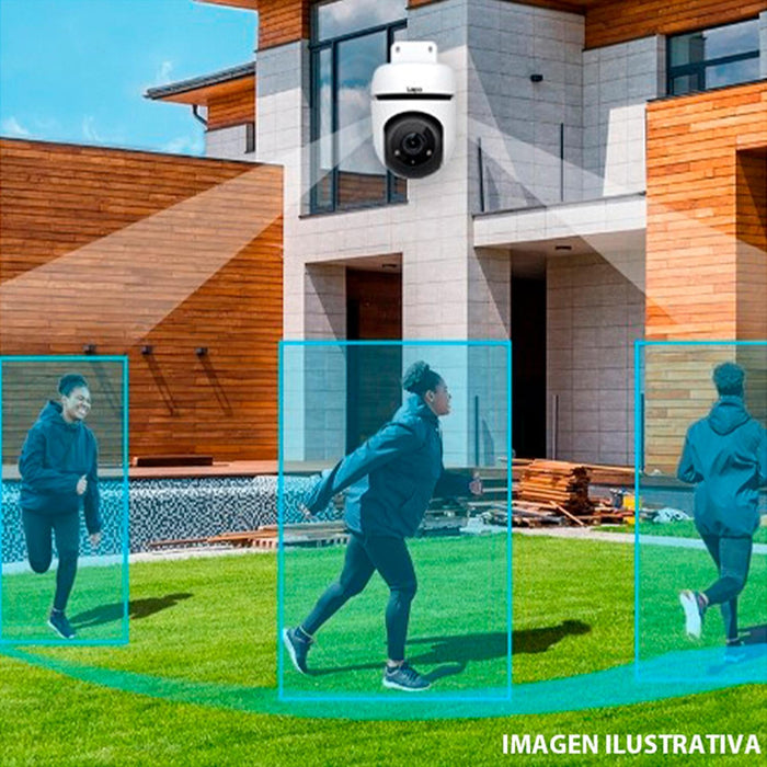 Camara de Seguridad WiFi TP-LINK Tapo C500 2MP Exterior Full HD 2.4Ghz Giro 360 hasta 6 dias de respaldo en grabacion