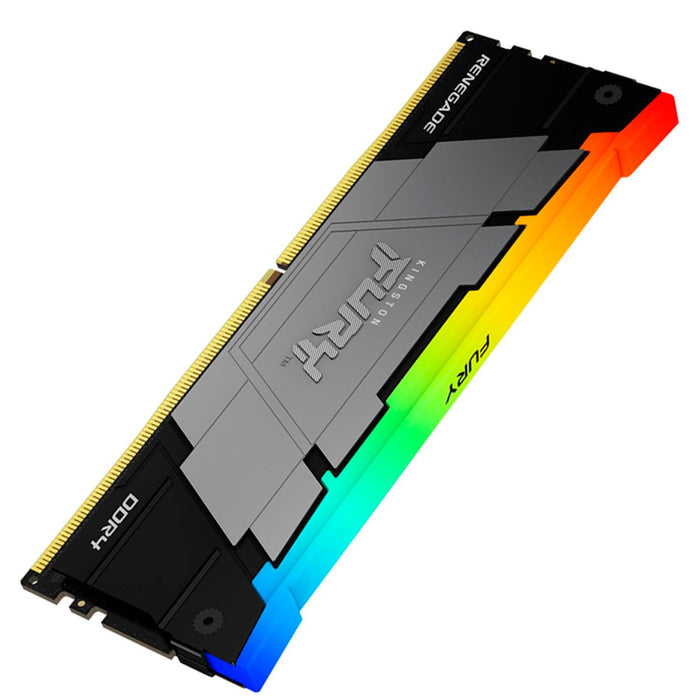 Memoria RAM DDR4 8GB 3200MHz KINGSTON FURY RENEGADE RGB Negro KF432C16RB2A/8