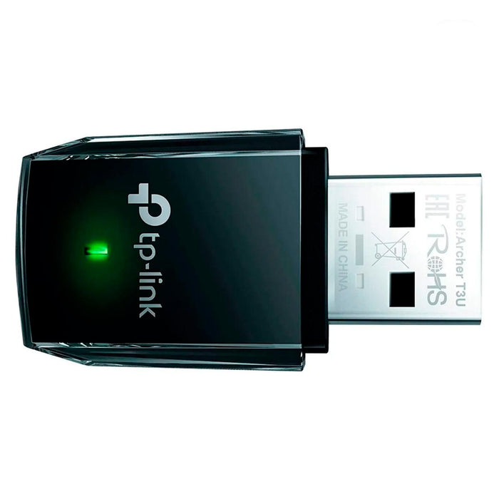 Adaptador Inalambrico USB TP-LINK ARCHER T3U Dual Band 802.11ac 1300Mbps