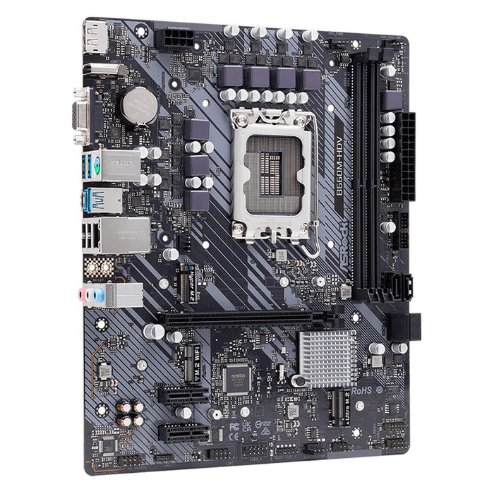 Tarjeta Madre ASROCK B660M-HDV LGA 1700 2x DDR4 1x M.2 PCIe 4.0 Micro ATX