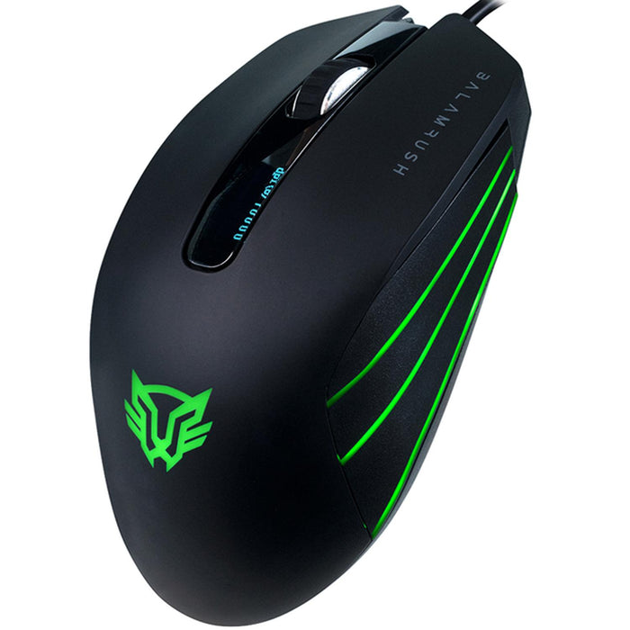 Mouse Gamer BALAM RUSH HUNTER GM990 USB RGB 18000dpi 7 botones BR-931403