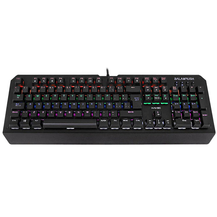 Kit Teclado y Mouse BALAM RUSH Alambrico 3500dpi Negro