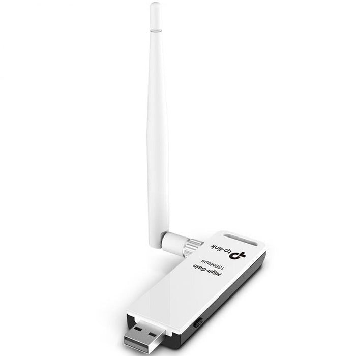 Adaptador Inalambrico USB TP-LINK TL-WN722N 2.4Ghz 802.11n 150Mbps