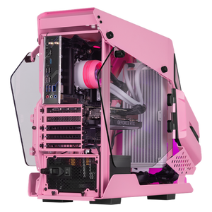 Xtreme PC Gaming Thermaltake Geforce RTX 4070 TI Super AMD Ryzen 9 7900X 64GB DDR5 SSD 2TB Sistema Liquido WIFI Pink