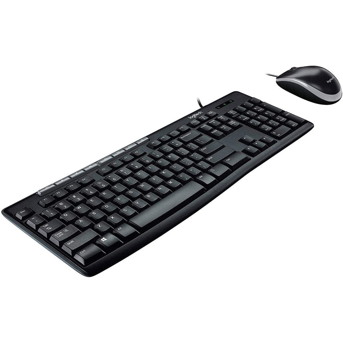 Kit Teclado Mouse LOGITECH MK200 Negro USB 920-002716