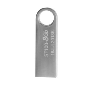 Memoria USB STYLOS 2.0 8GB Metalica Plata STMUSB1B