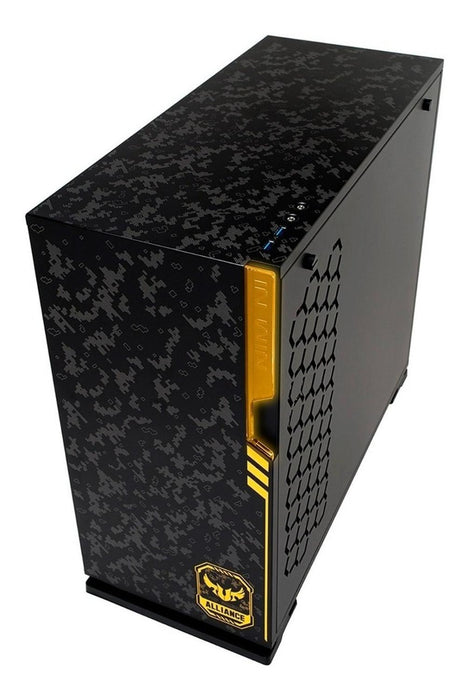 Gabinete Gamer IN WIN 101 TUF GAMING RGB Media Torre Cristal Templado