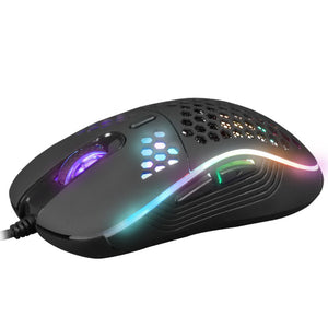 Mouse Gamer GAMDIAS ZEUS M4 12800DPI RGB + Mouse Pad NYX E1