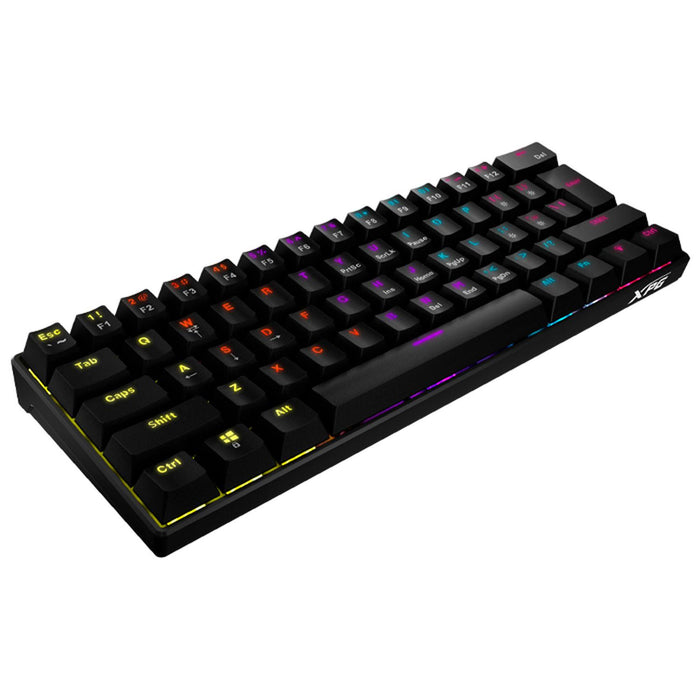 Teclado Gamer Mecanico XPG SUMMONER MINI Switch Red RGB USB Negro SUMMONERMINI61RD-BKCES