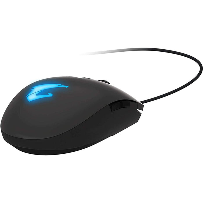 Mouse Gamer AORUS M2 6200 Dpi Optico RGB USB Negro Matte