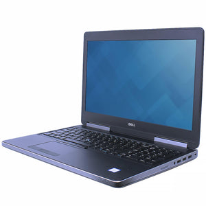 Laptop DELL Precision 7520 Core i7 6820HQ 32GB 512GB SSD W10P 15.6" No Webcam Quadro M2200 4GB Ingles Reacondicionado B