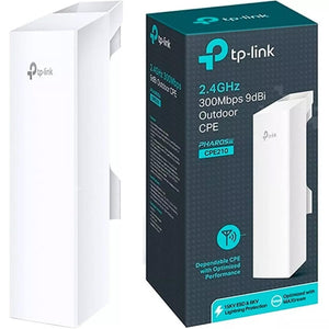 Access Point TP-LINK CPE210 9dBi PoE Exterior 5Km 300Mbps