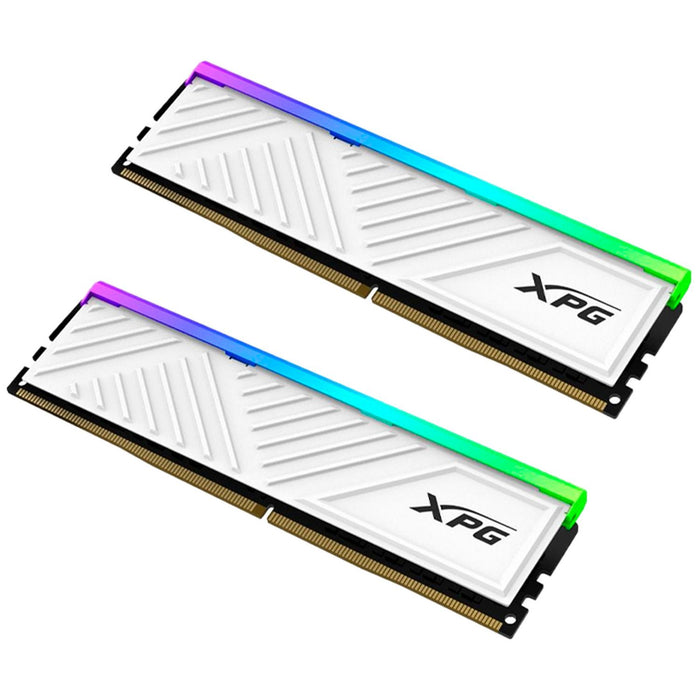 Memoria RAM DDR4 64GB 3600MHz XPG SPECTRIX D35G RGB 2x32GB Blanco AX4U360032G18I-DTWHD35G