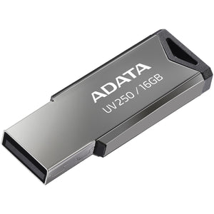 Memoria USB 16GB ADATA UV250 2.0 Flash Drive Plata AUV250-16G-RBK