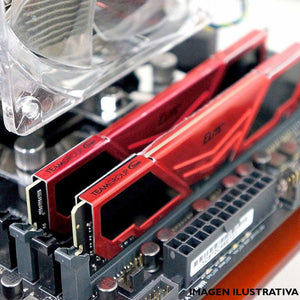 Memoria RAM DDR4 16GB 3200MHz TEAMGROUP ELITE PLUS 1x16GB Rojo TPRD416G3200HC2201
