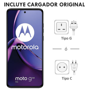 Celular MOTOROLA Moto G84 5G 12GB 256GB 6.5" FHD+ 120 Hz 50 MP Azul Internacional