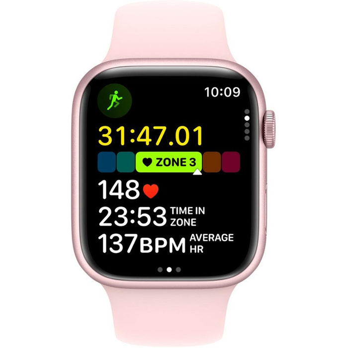 Reloj APPLE Watch Serie 9 GPS 41mm Aluminio Rosa MR943LL/A