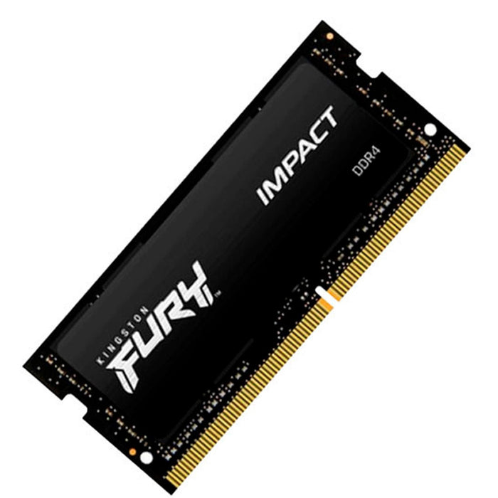 Memoria RAM DDR4 8GB 3200MHz KINGSTON FURY IMPACT 8R Laptop Negro KF432S20IB/8R