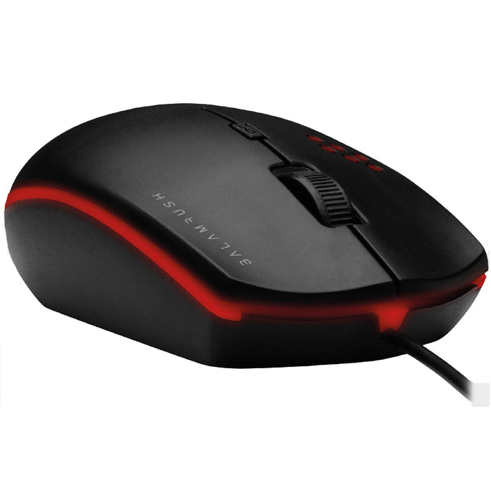 Mouse Gamer BALAM RUSH IRON USB RGB 2400dpi 3 Botones BR-931427