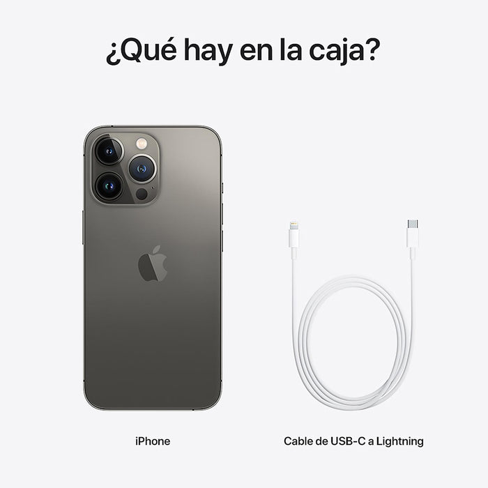 Celular APPLE iPhone 13 Pro 128GB OLED Retina XDR 6.1" Grafito Reacondicionado