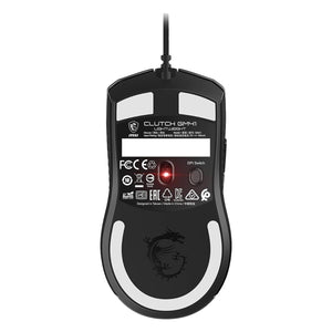 Mouse Gamer MSI CLUTCH GM41 LIGHTWEIGHT V2 16000DPI 6 Botones USB RGB