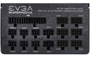 Fuente de Poder PC 1300W Gamer EVGA SuperNOVA 1300 G2 80 Plus Gold Modular 120-G2-1300-XR